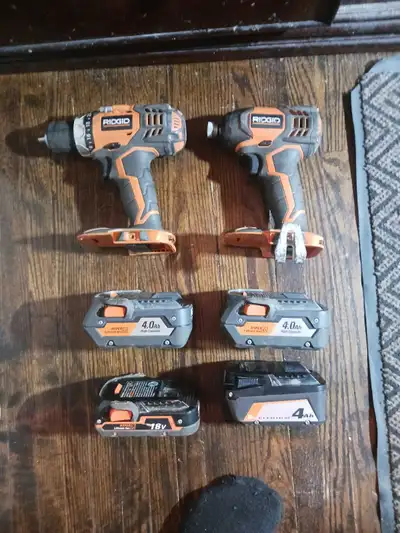 Ridgid tool set , View more