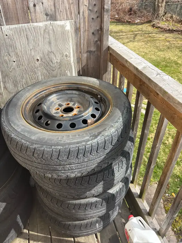 Set of 4 Pirelli All-Season Tires 215/60R16 on Steel Rims in Tires & Rims in Dartmouth - Image 4