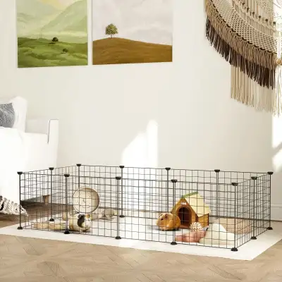 Item Weight: 6.3 lbs Item Shape: Rectangular Safe & Cozy: This nice little home keeps your small ani...