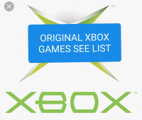 ORIGINAL XBOX GAMES SEE LIST BELOW