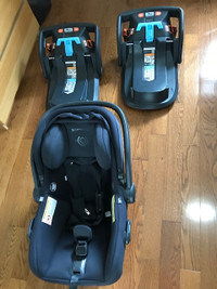 UPPAbaby Mesa V2 Infant Car Seat With 2 Bases
