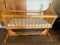 Wooden cradle 