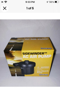 Bestway Sidewinder AC Air Electric Pump With 2 Size Air Nozzles