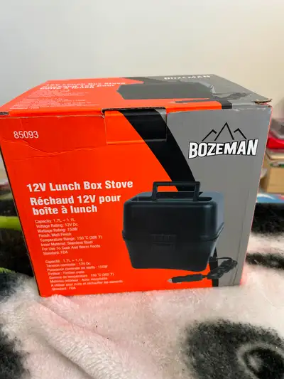 12 V lunchbox stove, View more
