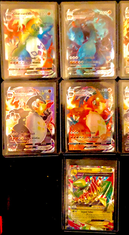 Charizard Pokémon cards ultra rare rainbow hidden gates etc in Toys & Games in London - Image 3
