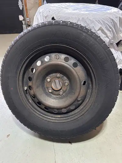 These winter tires don’t have many kilometers on them at all and come with rims. They were on a 2015...