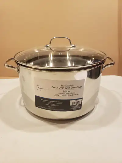 Dutch Oven with Lid - Like New - $32, View more
