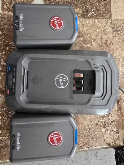 Hoover Batteries and Charger , View more