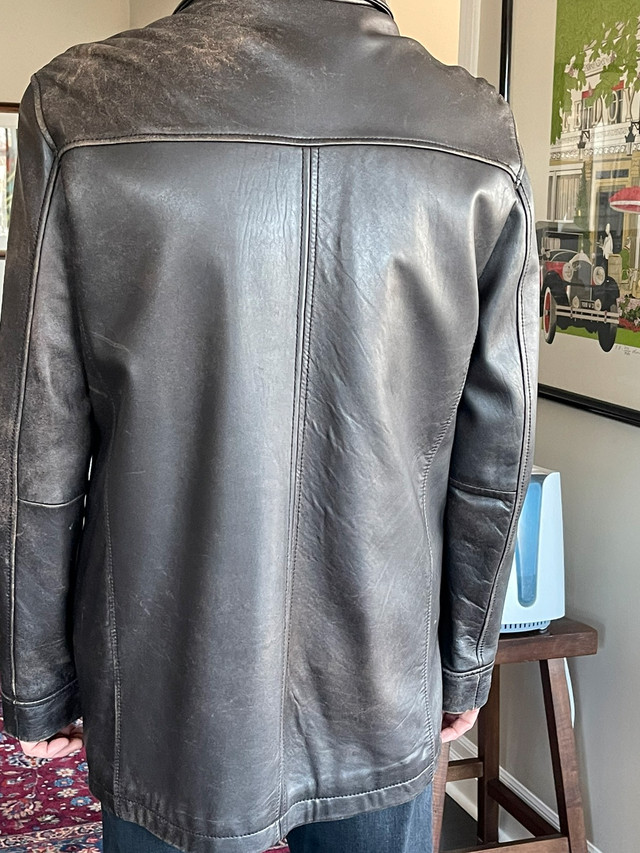 Men’s leather jacket  in Men's in Stratford - Image 3