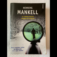 Livre La lionne blanche/L’homme qui souriait (Henning Mankell)