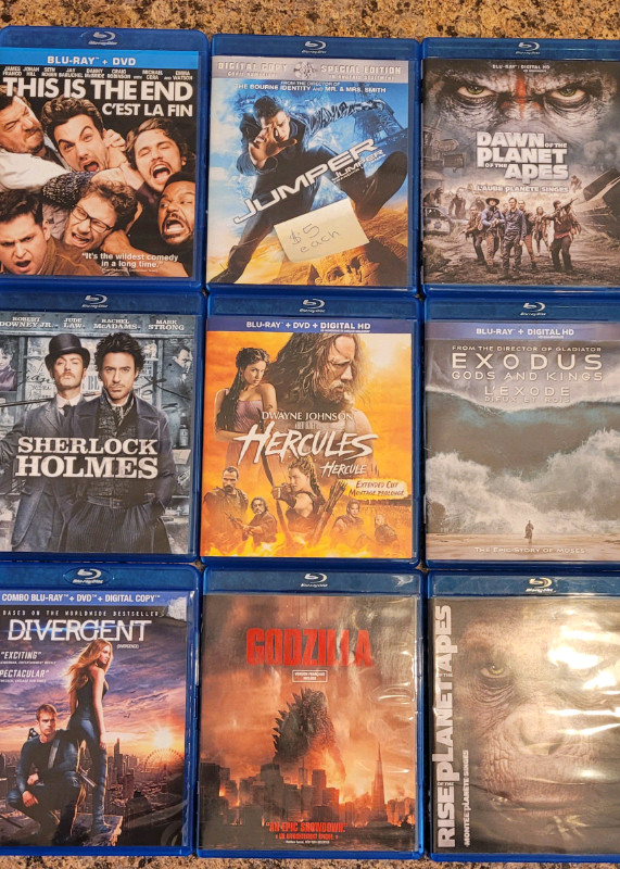 BluRays for Sale in CDs, DVDs & Blu-ray in Kitchener / Waterloo - Image 2