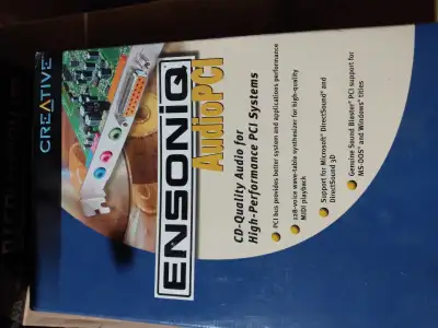 Ensoniq Audio PCI soundcard, View more