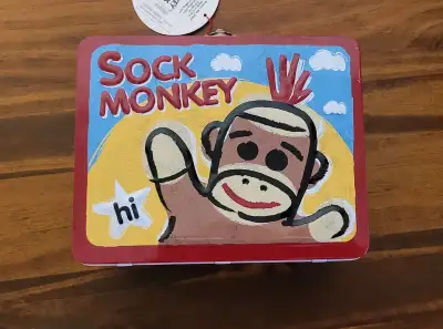 Sock Monkey Lunch Box, View more