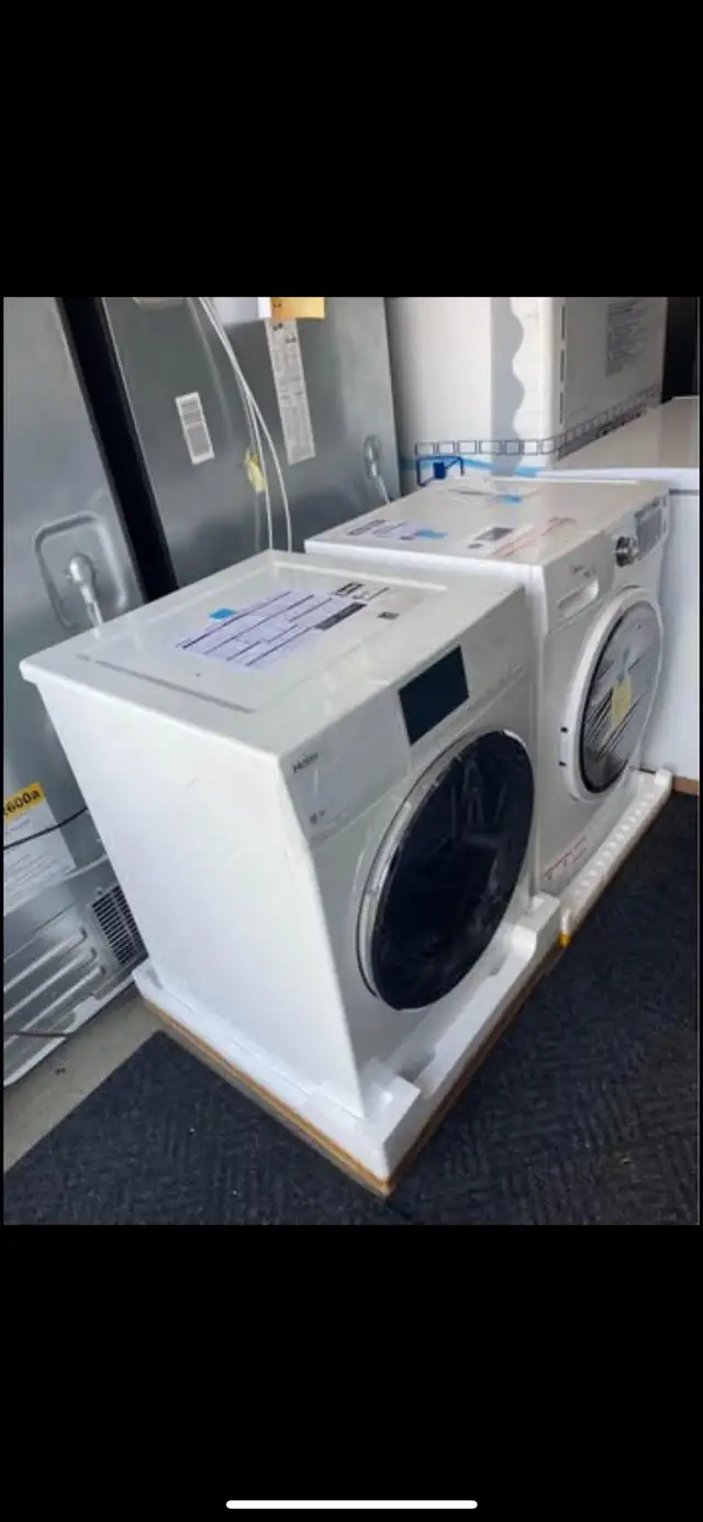 NEW 24” Front Load Washer & Dryer (Stackable) DRYER NEW IN BOX in Washers & Dryers in London - Image 3