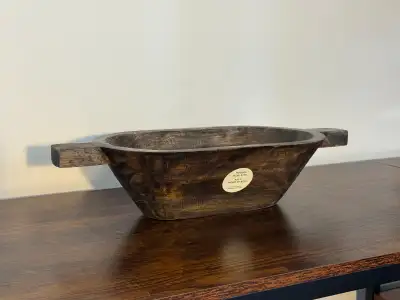 Wooden Bowl or Salad Bowl – Made in India, Handcrafted, View more