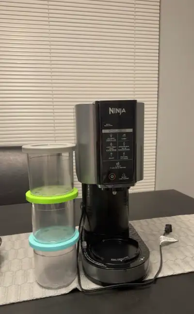 Ninja CREAMi 7-in-1 + 3 Pints – used. Like New , View more