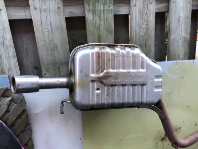 2004 Audi A4 Exhaust Middle and Rear Mufflers, View more