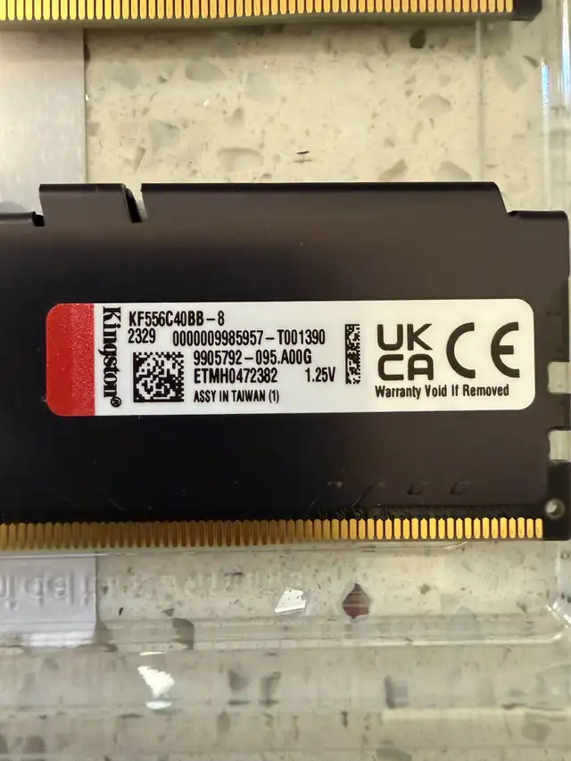 Kingston Fury Beast DDR5 (2x8GB) in System Components in Mississauga / Peel Region - Image 4