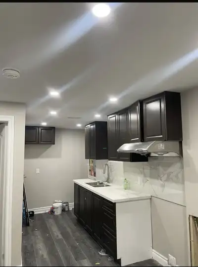 NEWLY RENOVATED 3 BEDROOM BASEMENT One private room available for girl- TORBRAM rd and CLARK Blvd Fu...