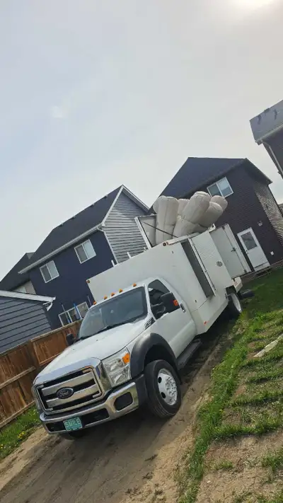 Hi its 2016 Ford F450 Super Duty XLT gas engine with furnace & duct cleaning Equipment HYPERVAC high...
