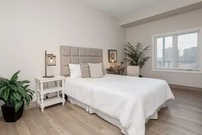 $1200 for room with ensuite washroom, Gym,pool,hotub internet and utilities included. Shared apartme...