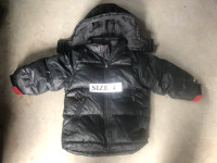 Size 4 GAP Kids Black Winter Jacket