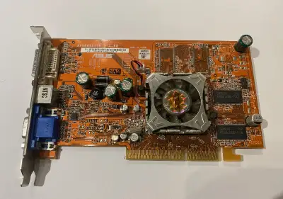 Asus Radeon 9600SE 128 MB AGP 8x Graphics Video Card - A9600SE/T, View more