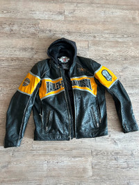 Harley Davidson 3 in 1 leather riding jacket