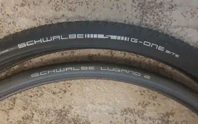 Schwalbe bike tires., View more