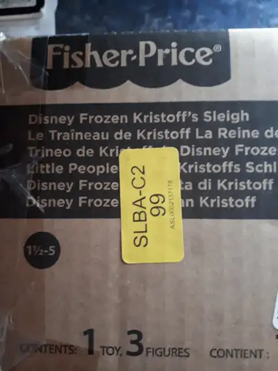 Fisher Price Krystoff Sleigh Toy, View more