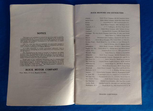 Antique Buick Reference Books – 1917 & 1926 in Other in Grande Prairie - Image 3