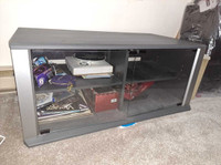 42" TV Stand with Glass Doors....Has 2 Shelves for Components.