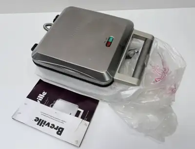 Breville Personal Pie Maker 4 Cup Non Stick Stainless Steel, View more