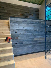 Old barn board for sale. Grey, Brown, Threshing floor and beams!