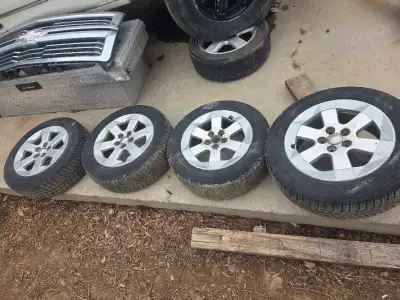 I am selling a set of used Prius alloy rims, size 15 inches. These rims are in fair condition and ar...