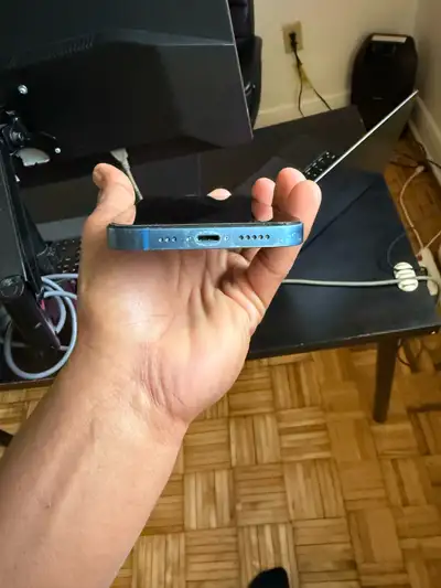 iPhone 13 128 G, in a good condition. Has a replaced screen before works well battery is good. Price...