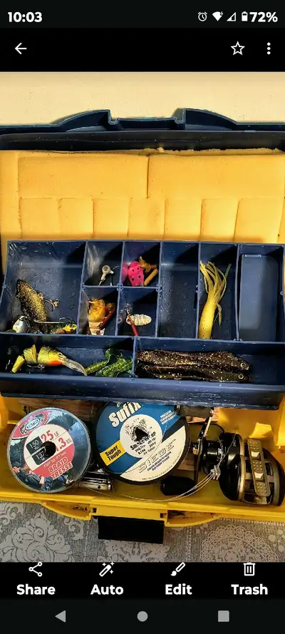 FISHING Tackle Box and Many Accessories, View more