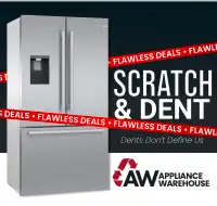 BLOWOUT ON ALL NEW 36" FRIDGES 40%-60% OFF MSRP PRICES !!!