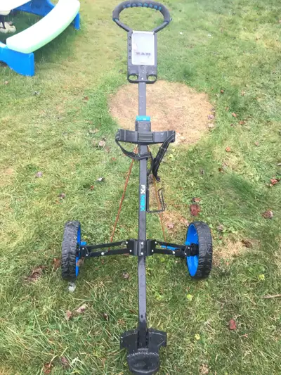 Golf carts One is electric -needs battery 20$ each