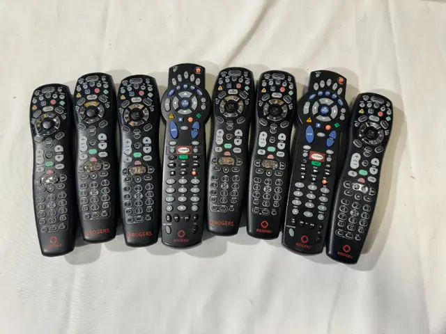 8x Rogers Remote Controls64667460560129120