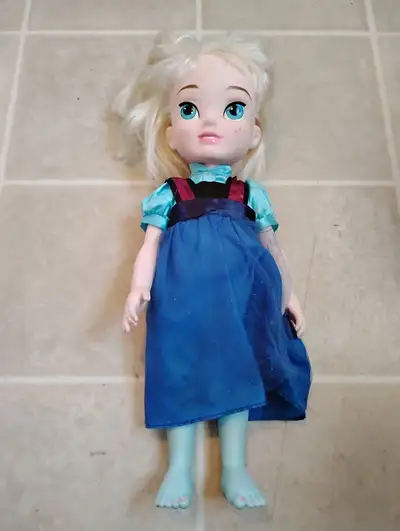 Dolls: Elsa, Jasmine, and Mermaid Costume Elsa: $5.00 Jasmine: $10.00 Mermaid Costume: $5.00 All thr...