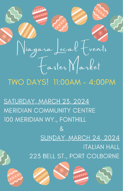 Easter Market - Fonthill in Events in St. Catharines