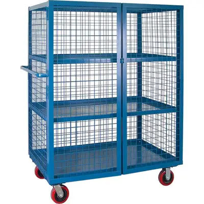 SECURITY TRUCKS, SECURITY CARTS.STRONG, LOCKABLE, MOBILE STORAGE, View more