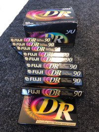FUJI Cassette Tapes NEW Sealed 10 Pack DR
