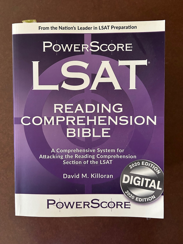 LSAT prep by Powerscore in Textbooks in City of Toronto - Image 2
