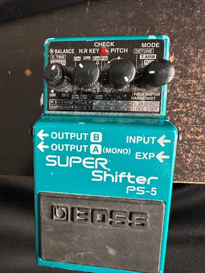 Boss PS 5 Super Shifter- Harmonist  Pitch Shifter/ Octave, View more