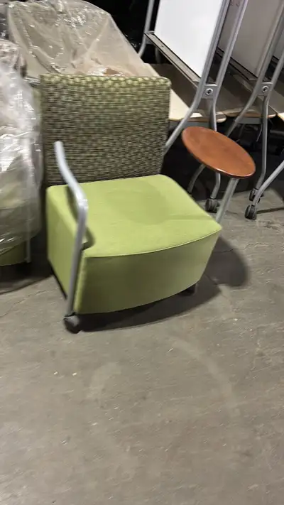 Teknion Lounge Chair with Tablet | Excellent Condition!, View more
