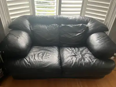 FREE COUCH SOFA FURNITURE LEATHER, View more