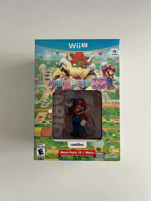 Mario party 10 Mario amiibo bundle  Wii U in Nintendo Wii U in Winnipeg - Image 2