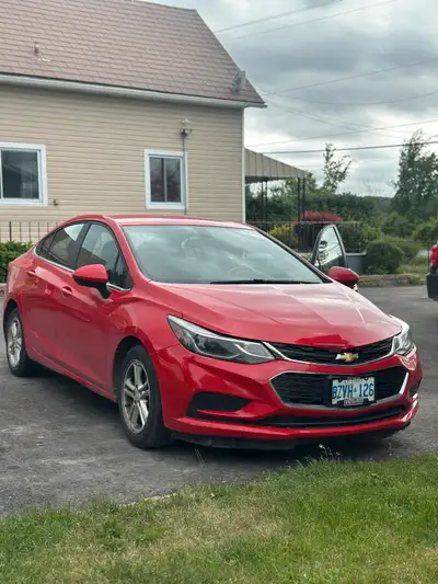2018 CHEVROLET CRUZE LT SINGLE OWNER CAR!! SAFETY CERTIFIED !!! 4 CYLINDER 1.4 TURBO NO LEAKS ENGINE...